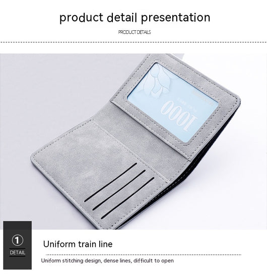 Billetera Compacta de Cuero para Licencia y Tarjetas - Diseño Ultrafino Multifuncional - Image 10