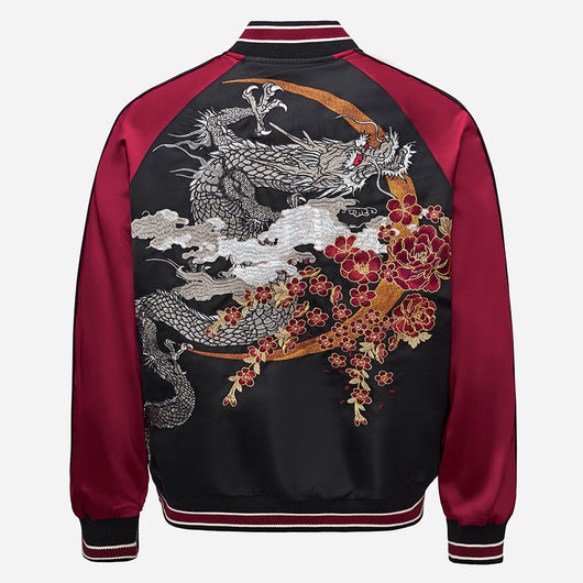 Chaqueta Béisbol Hombre Bordado Dragón Flying Dragon Premium - Image 4