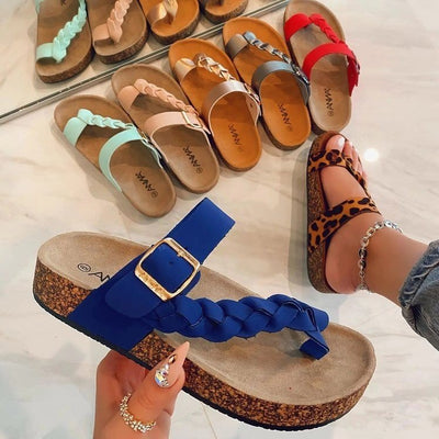 Sandalias de Corcho para Mujer - Chanclas Cómodas de Verano - Image 10