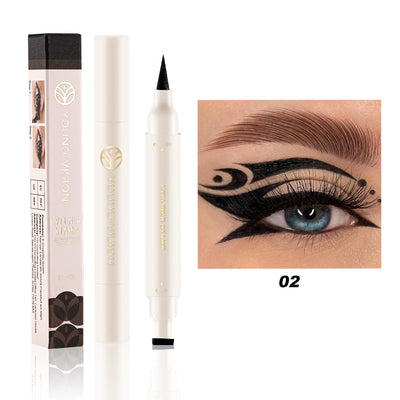 Delineador Negro y Blanco de Larga Duración Resistente al Smudge - Image 4