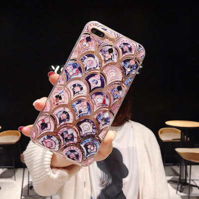 Funda Mármol Escama de Pez con Arena Movediza - Image 5