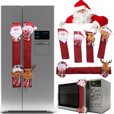 Set de 8 Muñecos Navideños para Manijas de Refrigerador - Image 12