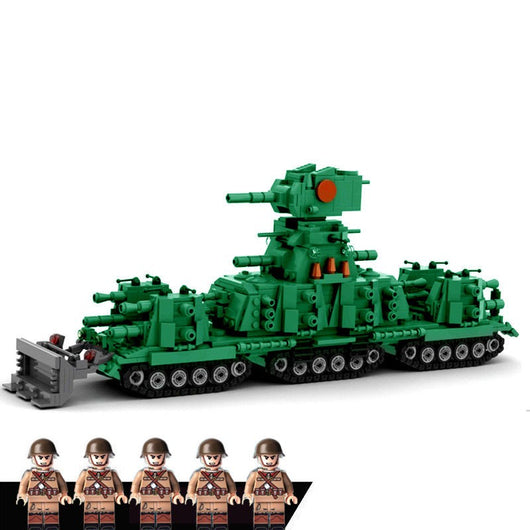 Bloques de Construcción Compatibles Tanque KV-99/KV-44 - Set MOC para Coleccionistas - Image 14