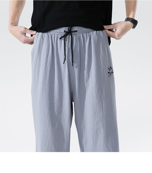 Pantalones Cortos de Lino con Botones Casuales - Image 22