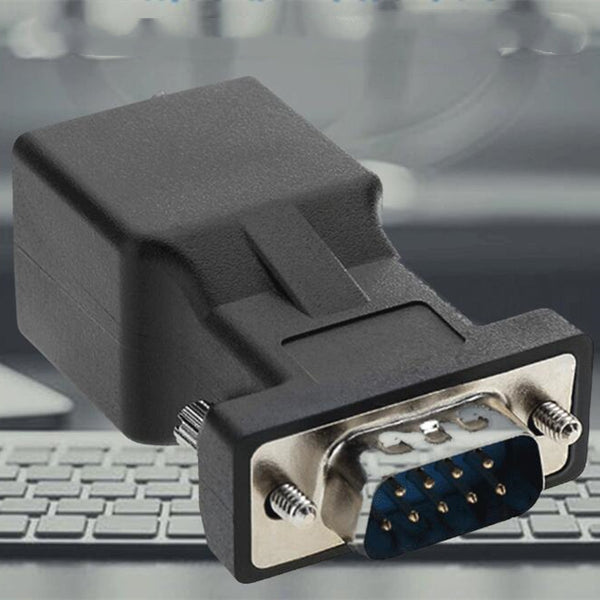 Adaptador VGA a RJ45 Macho - Conexión Profesional