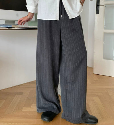 Pantalones Casuales a Rayas para Hombre - Image 3