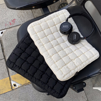 Bolsa para Laptop de Gran Capacidad en Algodón Cloud