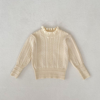 Blusa Tejida para Bebé Niña con Cuello Hueco y Detalle Stringy - Image 19