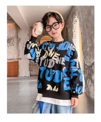 Sudadera para Niños Otoño Marca Tendencia - Image 13