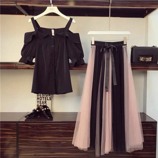 Conjunto de Dos Piezas Elegante para Mujer Talla Grande - Image 16