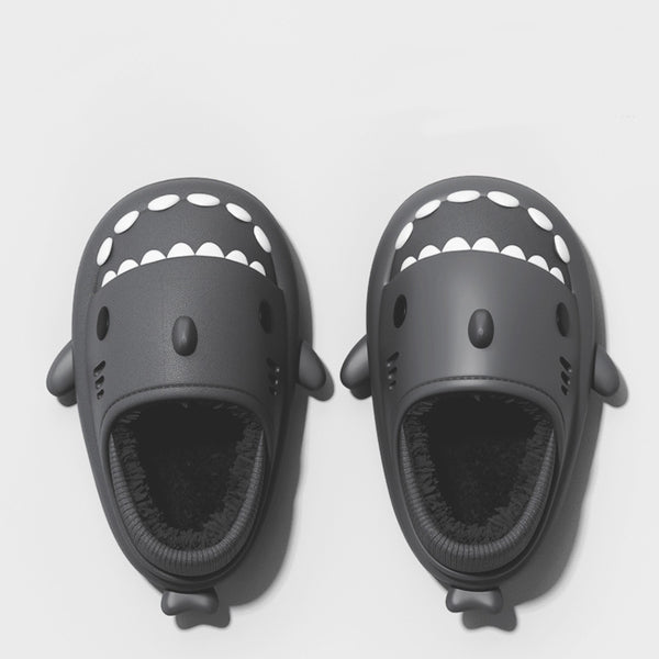 Pantuflas Tiburón Térmicas para Parejas - Zapatillas de Casa Invierno - Image 5