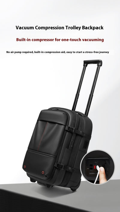 Mochila Trolley Expandible de Gran Capacidad para Viajes de Negocios - Image 38