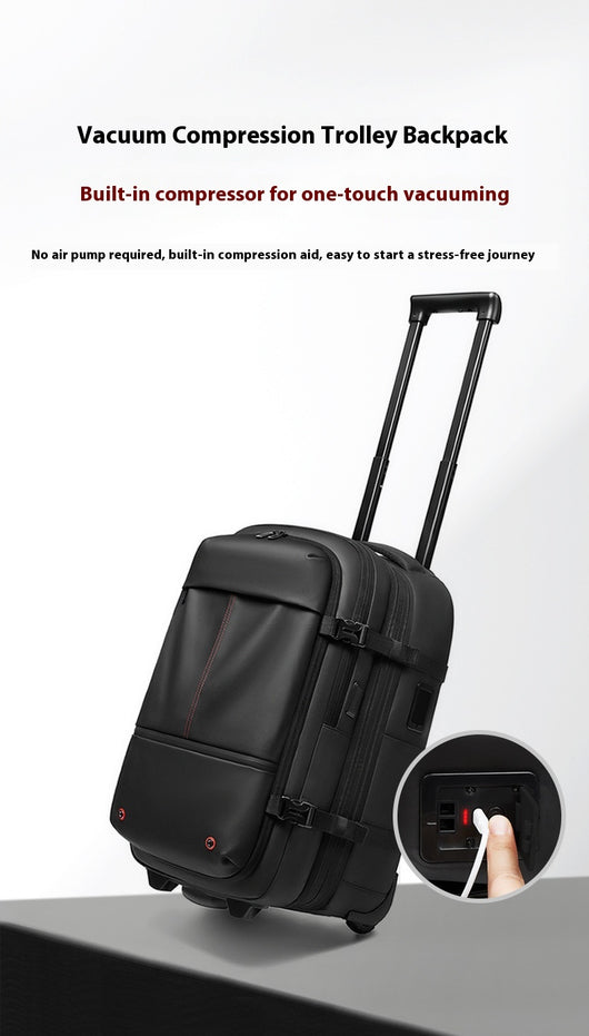 Mochila Trolley Expandible de Gran Capacidad para Viajes de Negocios - Image 38