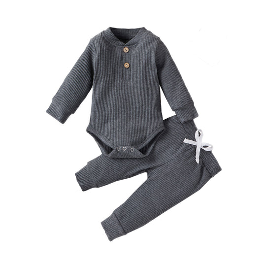 Conjunto de Enterizo y Pantalón de Cuello Alto para Niños y Niñas - Image 16