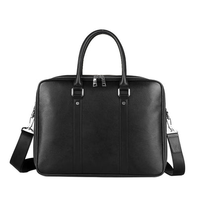 Bolso de Cuero Genuino para Hombre con Doble Cierre - Image 4