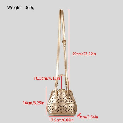 Bolsa Tote Calada con Asa de Hombro y Compartimento Mensajero - Image 13