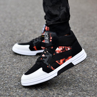 Zapatos de Camuflaje Altos con Cordones - Image 10