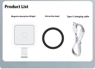 Luz de Relleno Magnética para Selfies y Fotografía - Image 9