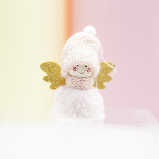 Dije Angelical Navideño de Peluche Suave para Niña - Image 13