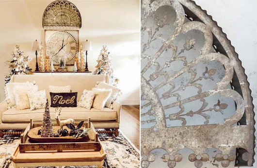 Decoración de Domo Metálico para Sala de Estar y Chimenea - Image 5
