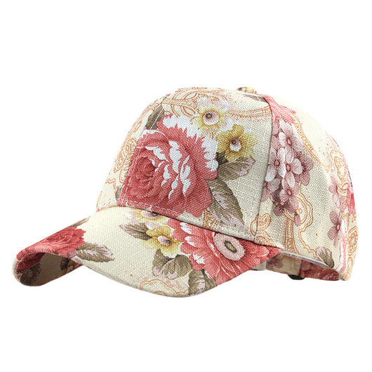 Gorra de Béisbol Floral para Mujer - Algodón Ligero Verano - Image 2