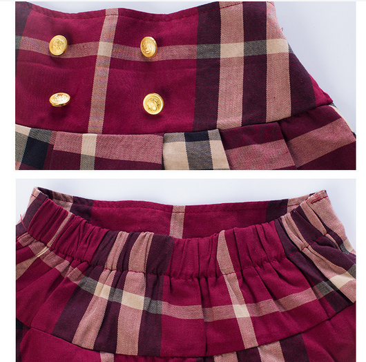 Conjunto Infantil Elegante: Blusa y Falda Dos Piezas - Image 8