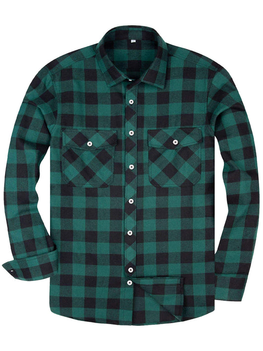Camisa de Manga Larga con Solapa Elegante para Hombre - Image 19