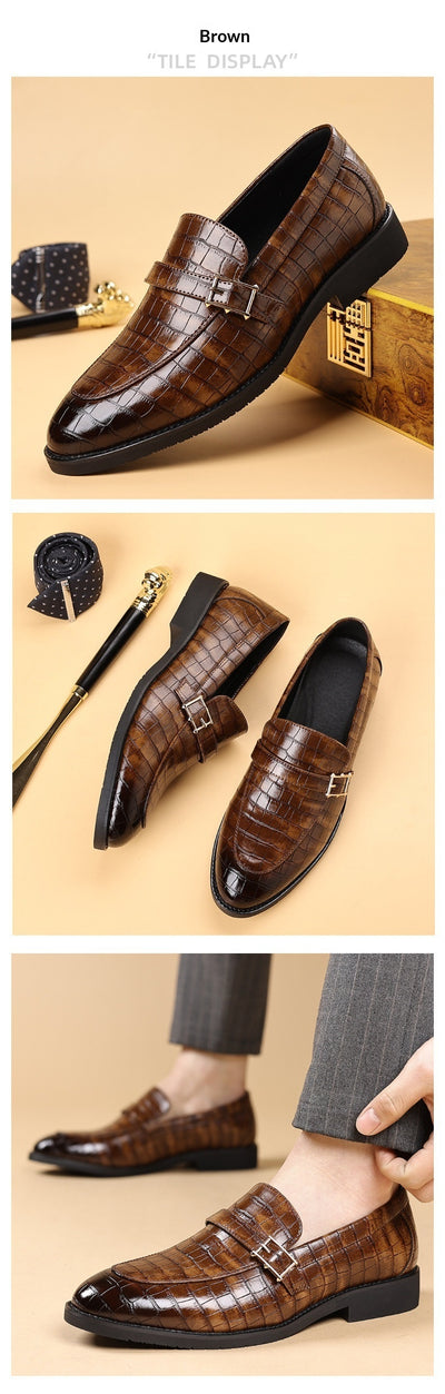 Zapatos de Cuero Casual Plus Size para Hombre - Estilo Moderno y Cómodo - Image 14