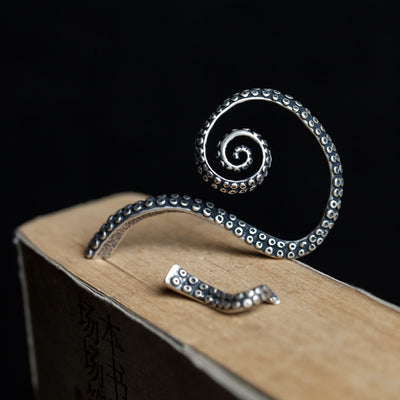 Aros de Plata Esterlina con Diseño Creativo - Image 2