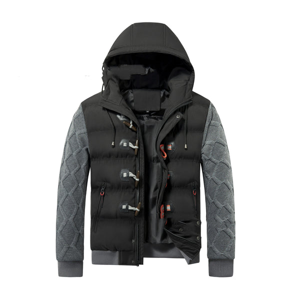 Abrigo Patchwork Moderno para Hombre - Image 3