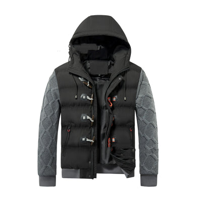 Abrigo Patchwork Moderno para Hombre - Image 3