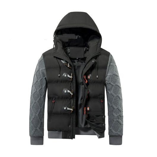 Abrigo Patchwork Moderno para Hombre - Image 3