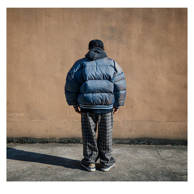 Abrigo de Algodón Holgado Estilo Casual para Hombre - Image 13
