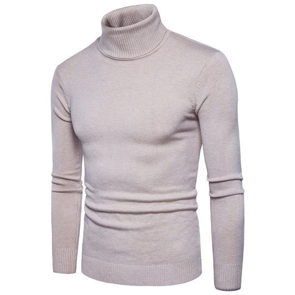 Suéter Cuello Alto Ajustado Base