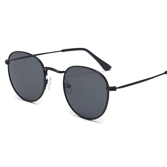 Gafas de Sol Redondas Marco Metal con Filtro Luz Azul