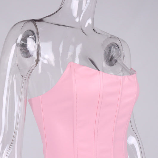 Blusa Escote Frío con Cuello Espina de Pez para Mujer - Image 17