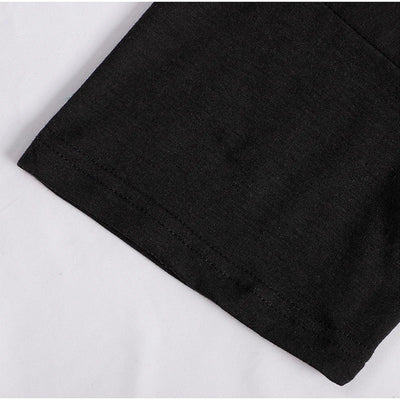 Traje Strapless Contraste Negro y Blanco - Image 12
