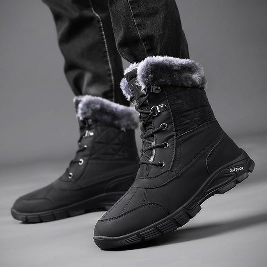 Zapatos de Invierno Velvet con Algodón Cálido