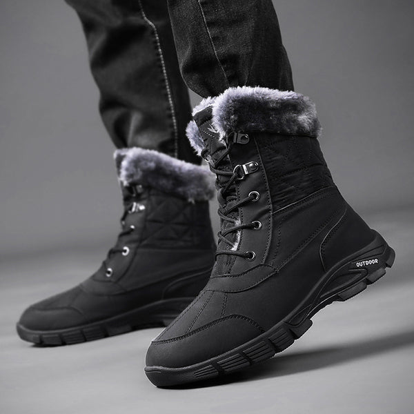 Zapatos de Invierno Velvet con Algodón Cálido