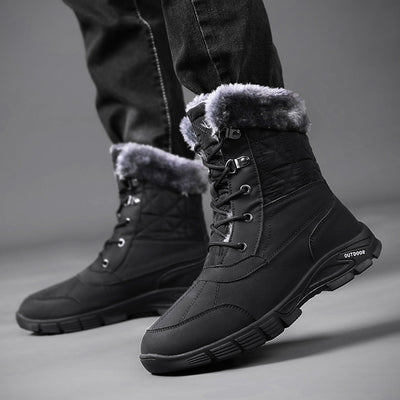 Zapatos de Invierno Velvet con Algodón Cálido