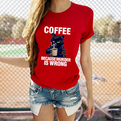 Playera Gráfica Gatos Adorables Cuello Redondo Manga Corta - Image 14