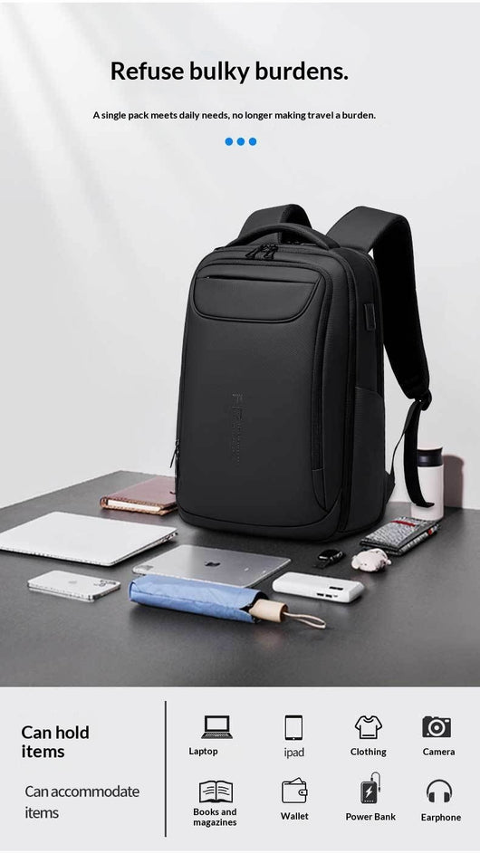 Mochila Casual Minimalista para Hombre - Ideal para Trabajo y Viajes - Image 12