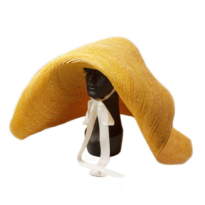 Sombrero de Ala Ancha en Paja con Elegancia Sofisticada para Mujer - Image 12