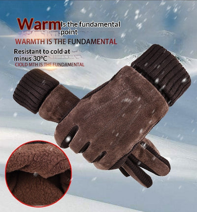 Guantes Térmicos Cortavientos para Ciclismo con Compatibilidad Táctil - Image 8