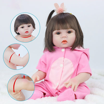 Muñeca Vinilo Realista 53 cm - Juguete para Casa de Muñecas - Image 6
