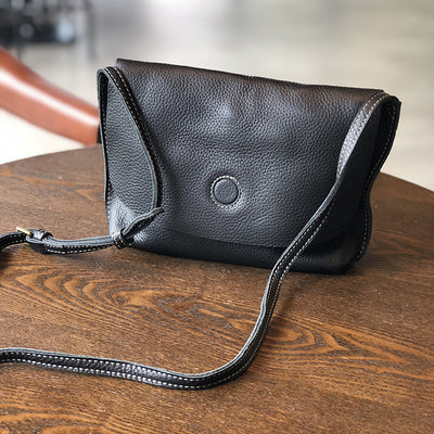 Bolsa de Hombro Casual en Cuero Genuino - Image 13