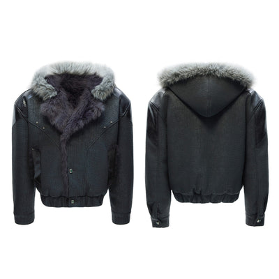 Chaqueta Acolchada de Algodón Grueso para Hombre Zuoshan Diao - Image 3
