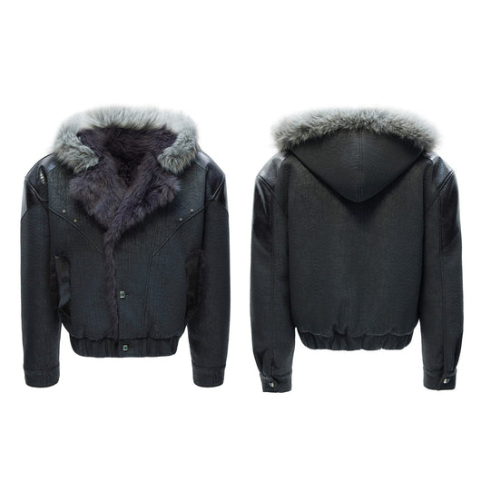 Chaqueta Acolchada de Algodón Grueso para Hombre Zuoshan Diao - Image 3
