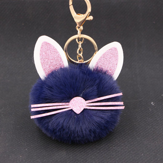 Llavero Peluche Gatito Adorable con Orejas Personalizadas - Image 3