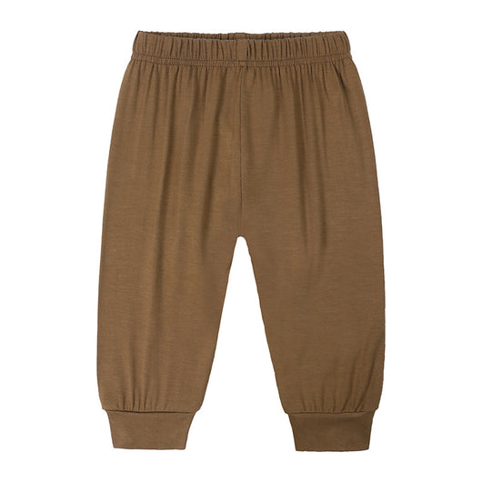 Pantalones Casuales de Fibra de Bambú para Bebé - Primavera y Otoño - Image 7
